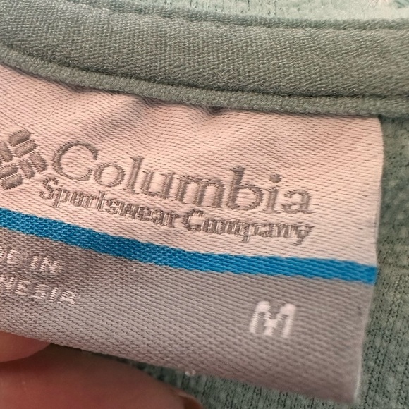 Columbia Jacket Lightweight Fleece Lined Women’s M Full Zip Outdoors Hiking Hood - Picture 6 of 10